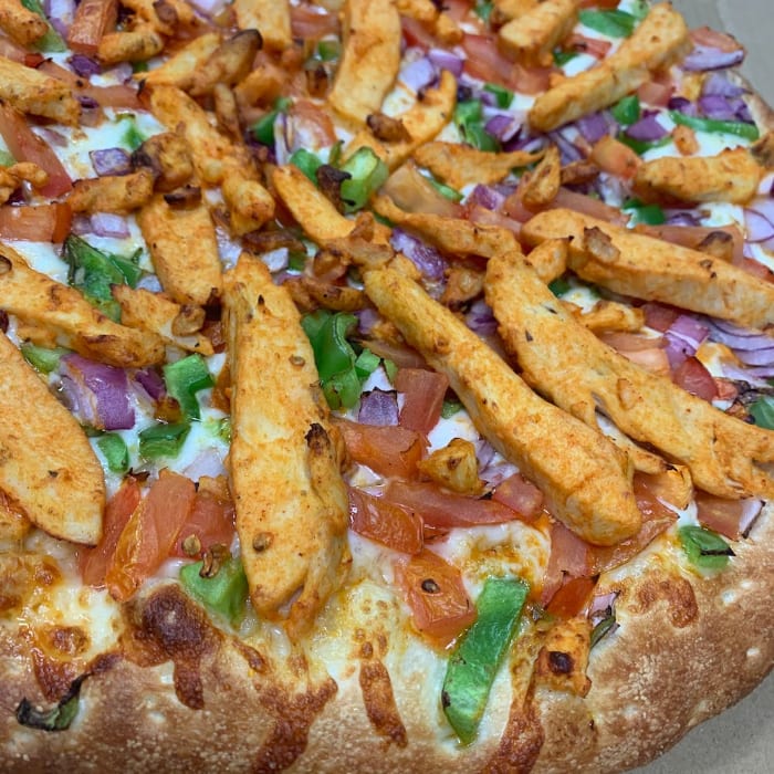 Via Milano Chicken Pizza.