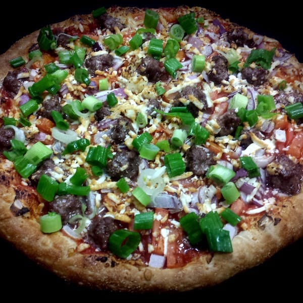Mediterranean Pizza.
