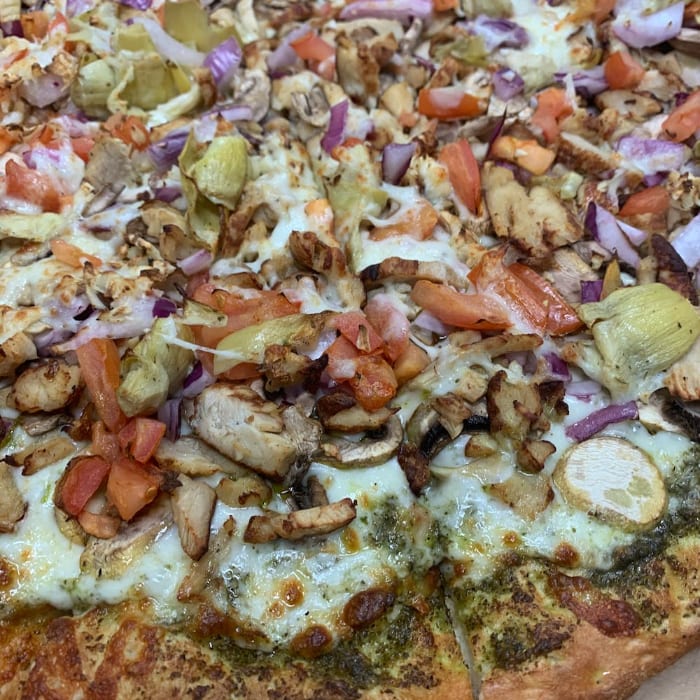 Founder's Special Pizza.