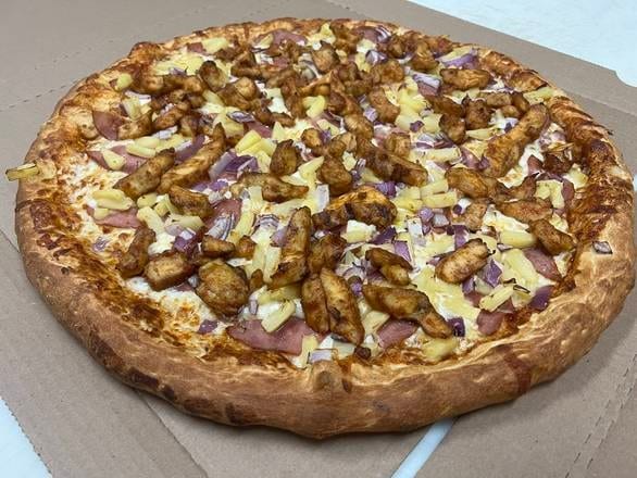 BBQ Hawaiian Pizza.